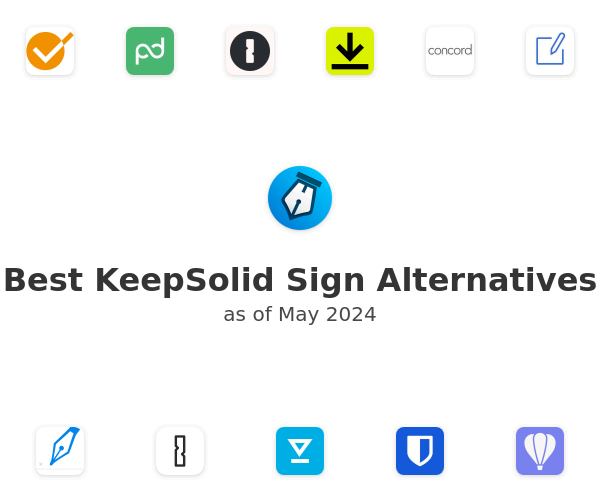 Best KeepSolid Sign Alternatives