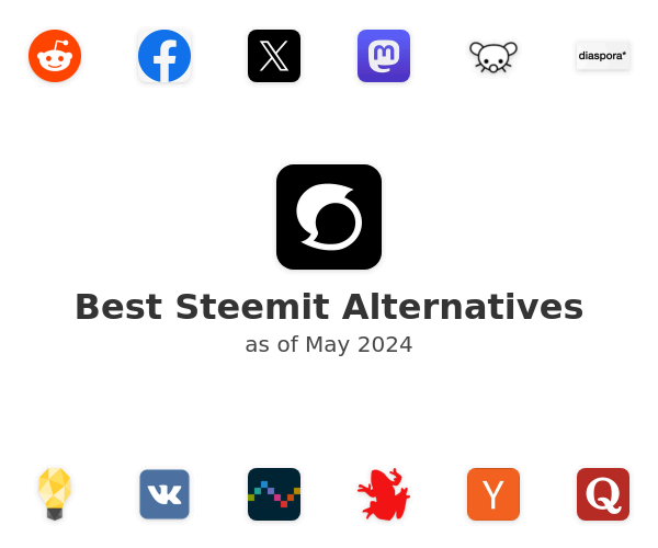 Best Steemit Alternatives