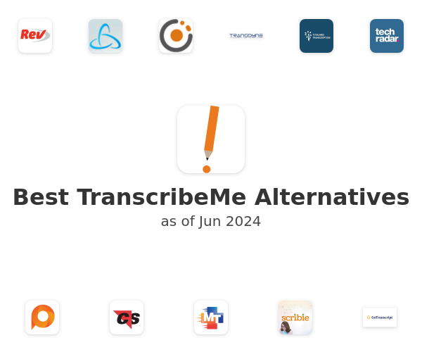Best TranscribeMe Alternatives