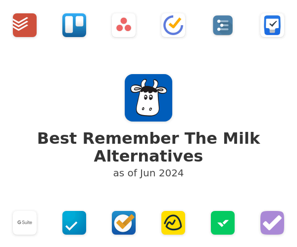 Best Remember The Milk Alternatives