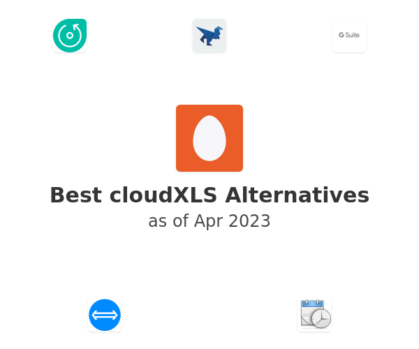 Best cloudXLS Alternatives