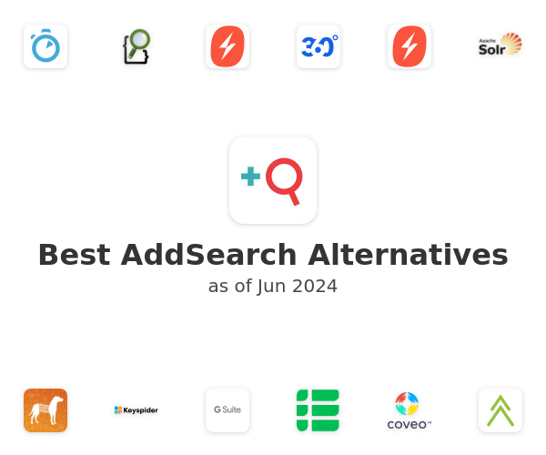 Best AddSearch Alternatives