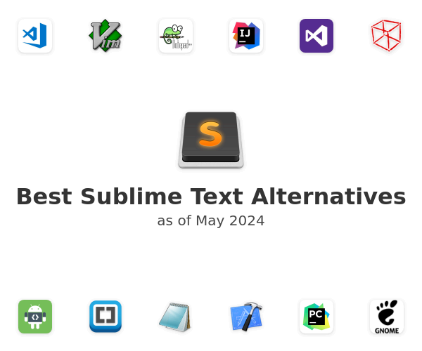 Best Sublime Text Alternatives