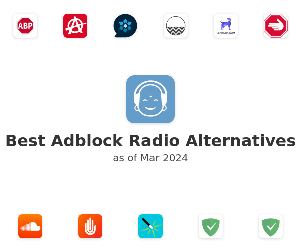 Best Adblock Radio Alternatives