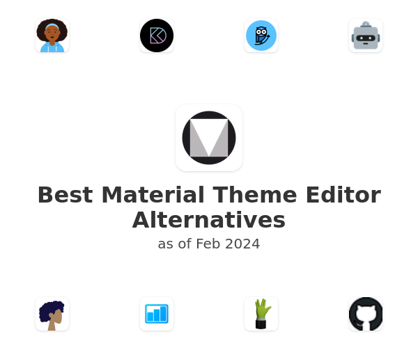 Best Material Theme Editor Alternatives