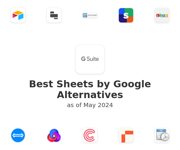 Best Sheets by Google Alternatives
