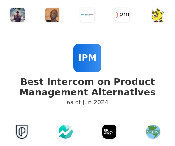 Best Intercom on Product Management Alternatives