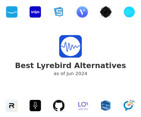 Best Lyrebird Alternatives