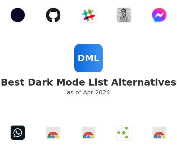 Best Dark Mode List Alternatives