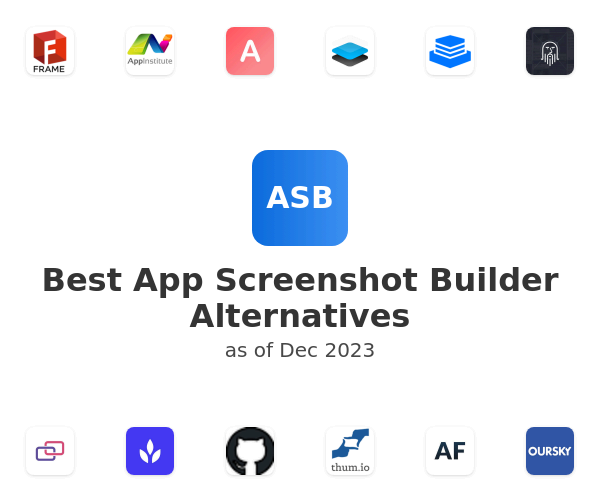 Best App Screenshot Builder Alternatives