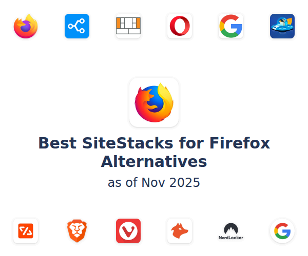 Best SiteStacks for Firefox Alternatives