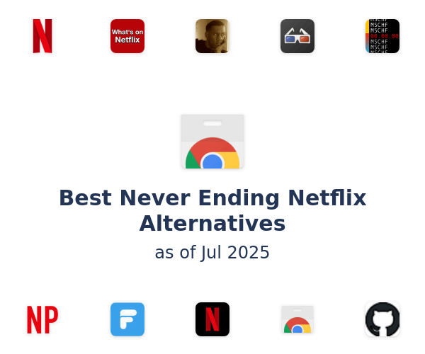 Best Never Ending Netflix Alternatives