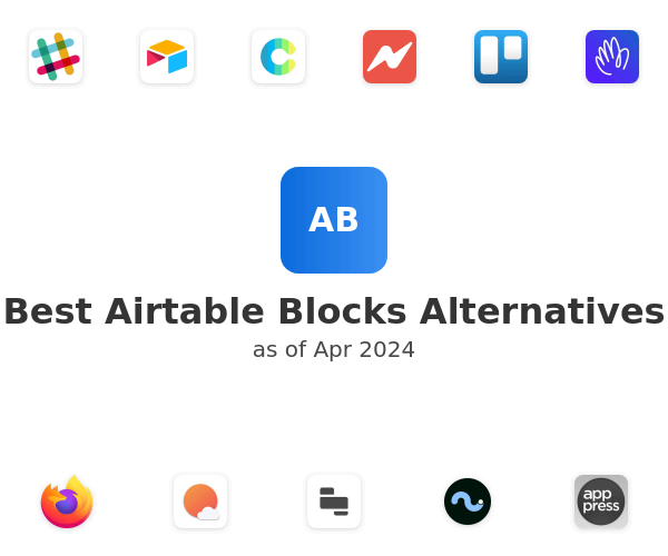 Best Airtable Blocks Alternatives