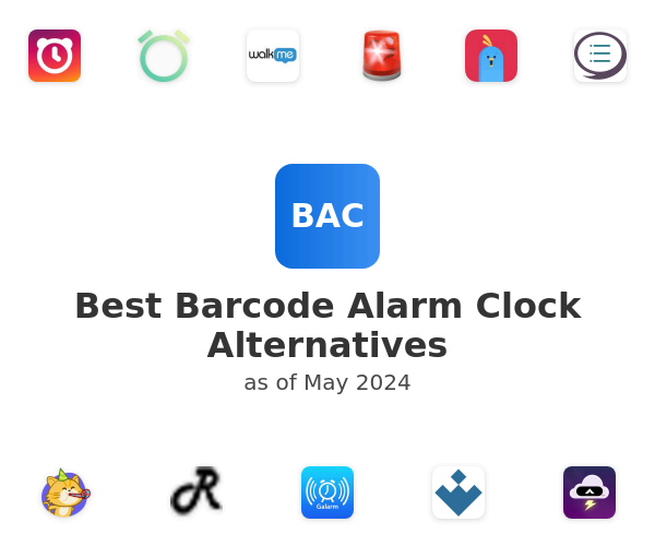 Best Barcode Alarm Clock Alternatives