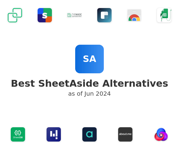 Best SheetAside Alternatives