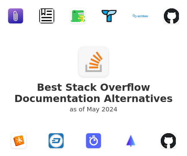 Best Stack Overflow Documentation Alternatives