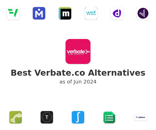 Best Verbate.co Alternatives