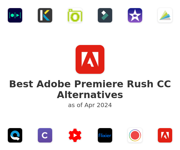 Best Adobe Premiere Rush CC Alternatives