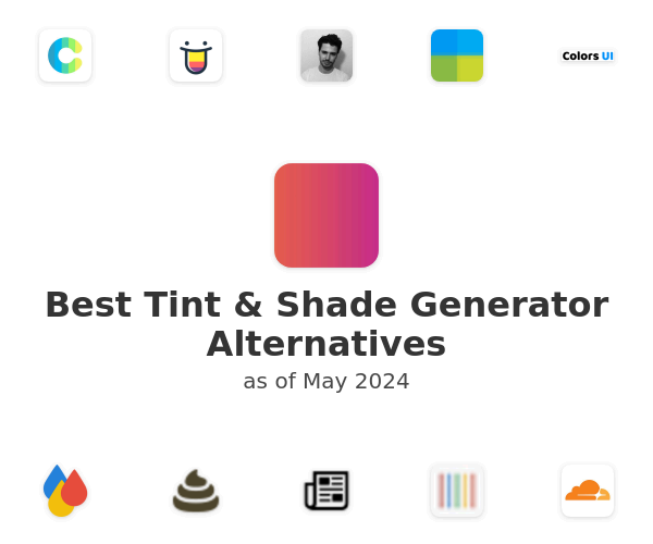 Best Tint & Shade Generator Alternatives