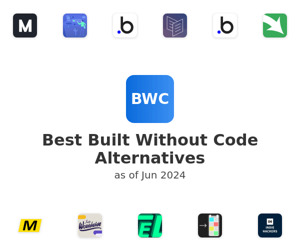 Best Built Without Code Alternatives