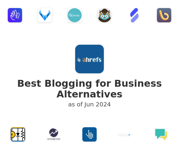Best Blogging for Business Alternatives