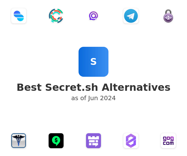 Best Secret.sh Alternatives