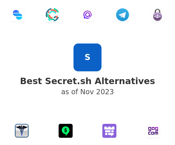 Best Secret.sh Alternatives
