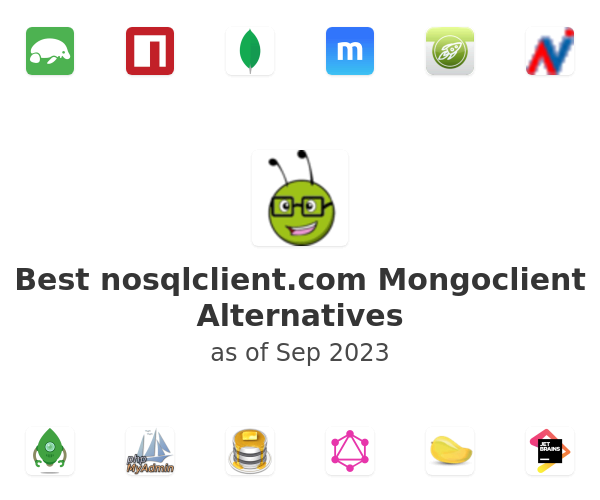 Best nosqlclient.com Mongoclient Alternatives