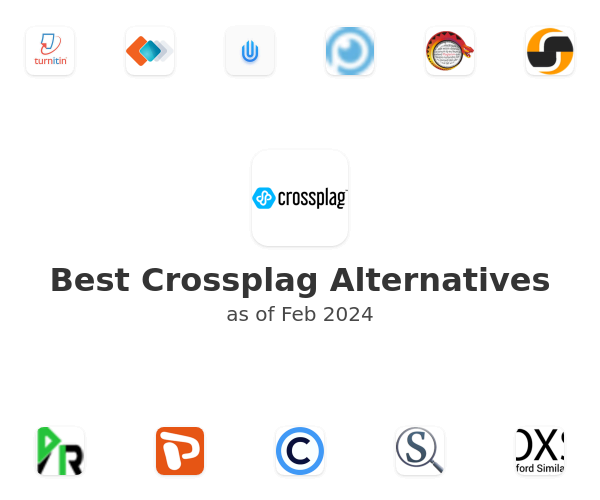 Best Crossplag Alternatives
