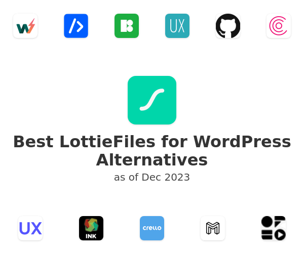 Best LottieFiles for WordPress Alternatives