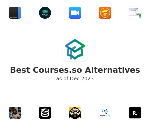 Best Courses.so Alternatives