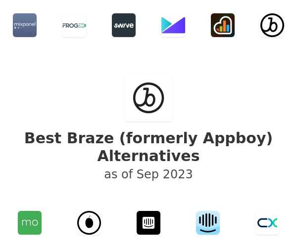 Best Braze (formerly Appboy) Alternatives