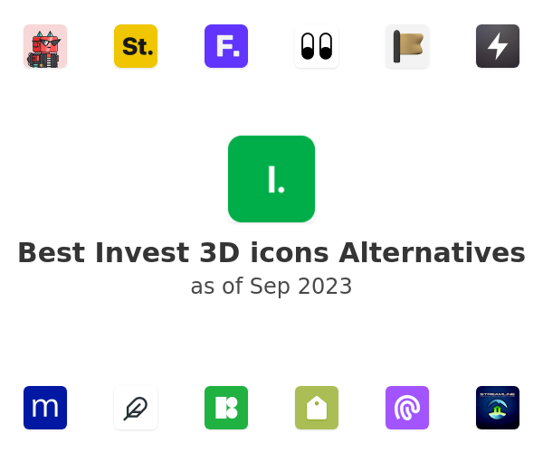 Best Invest 3D icons Alternatives