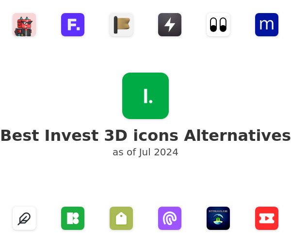 Best Invest 3D icons Alternatives