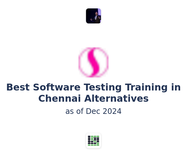 Best Software Testing Training in Chennai Alternatives