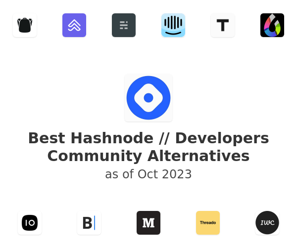 Best Hashnode // Developers Community Alternatives