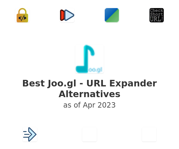 Best Joo.gl - URL Expander Alternatives