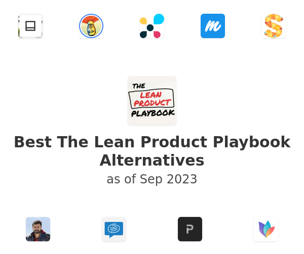 Best The Lean Product Playbook Alternatives