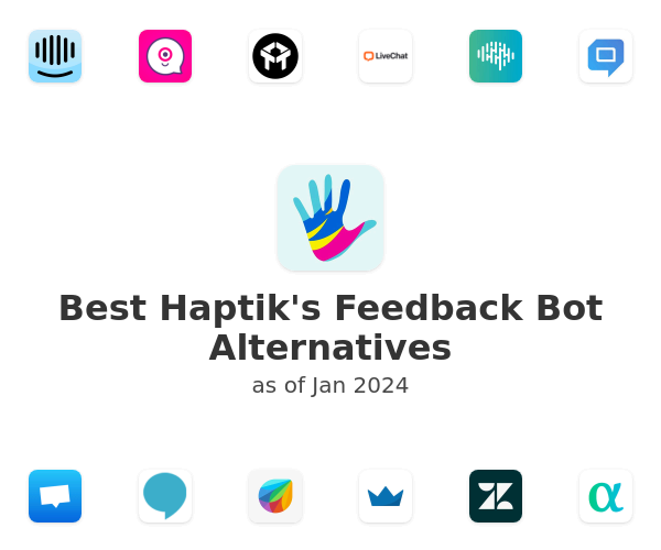 Best Haptik's Feedback Bot Alternatives