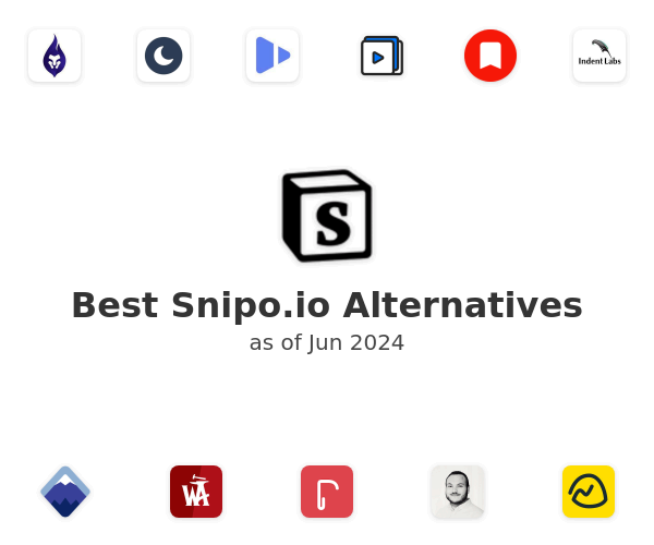 Best Snipo.io Alternatives