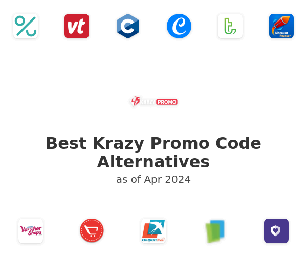 Best Krazy Promo Code Alternatives