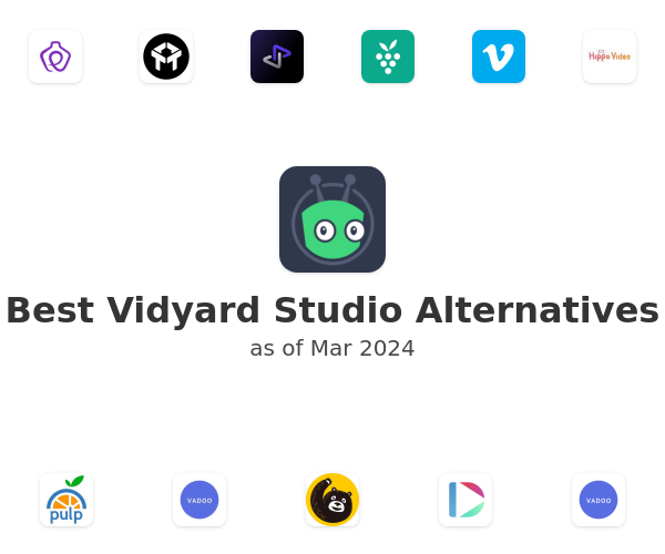 Best Vidyard Studio Alternatives
