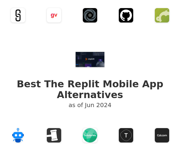 Best The Replit Mobile App Alternatives