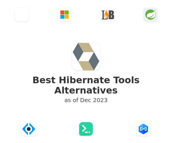 Best Hibernate Tools Alternatives