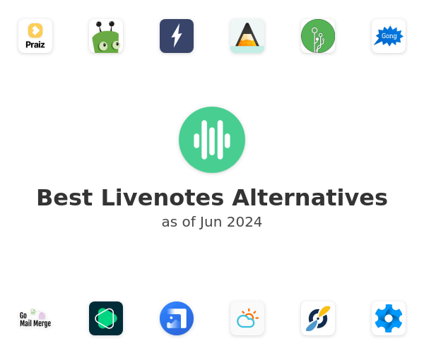 Best Livenotes Alternatives