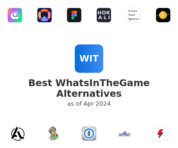 Best WhatsInTheGame Alternatives