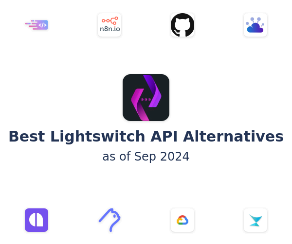 Best Lightswitch API Alternatives