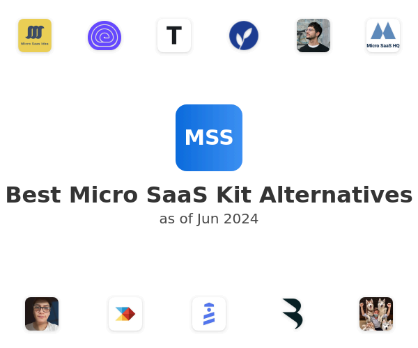 Best Micro SaaS Kit Alternatives