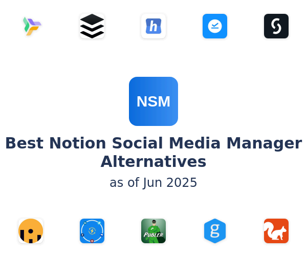 Best Notion Social Media Manager Alternatives