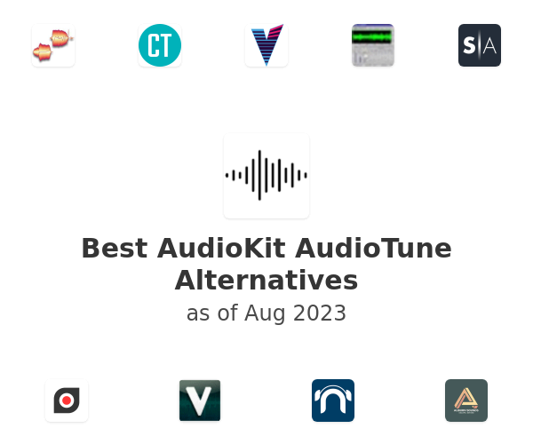 Best AudioKit AudioTune Alternatives